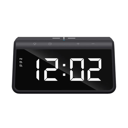 Reloj Digital HAVIT W320 con Carga Inalámbrica QI, Negro