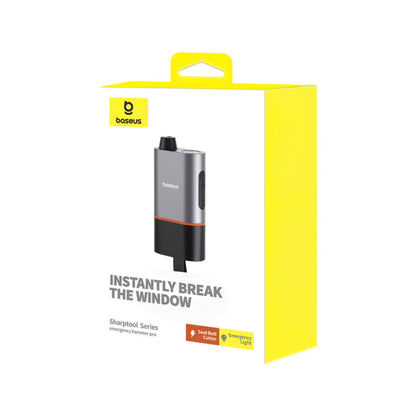 Martillo multifuncional Baseus SharpTool, Negro