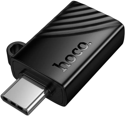 Lector de Tarjetas USB-C HOCO HB53, microSD, Negro