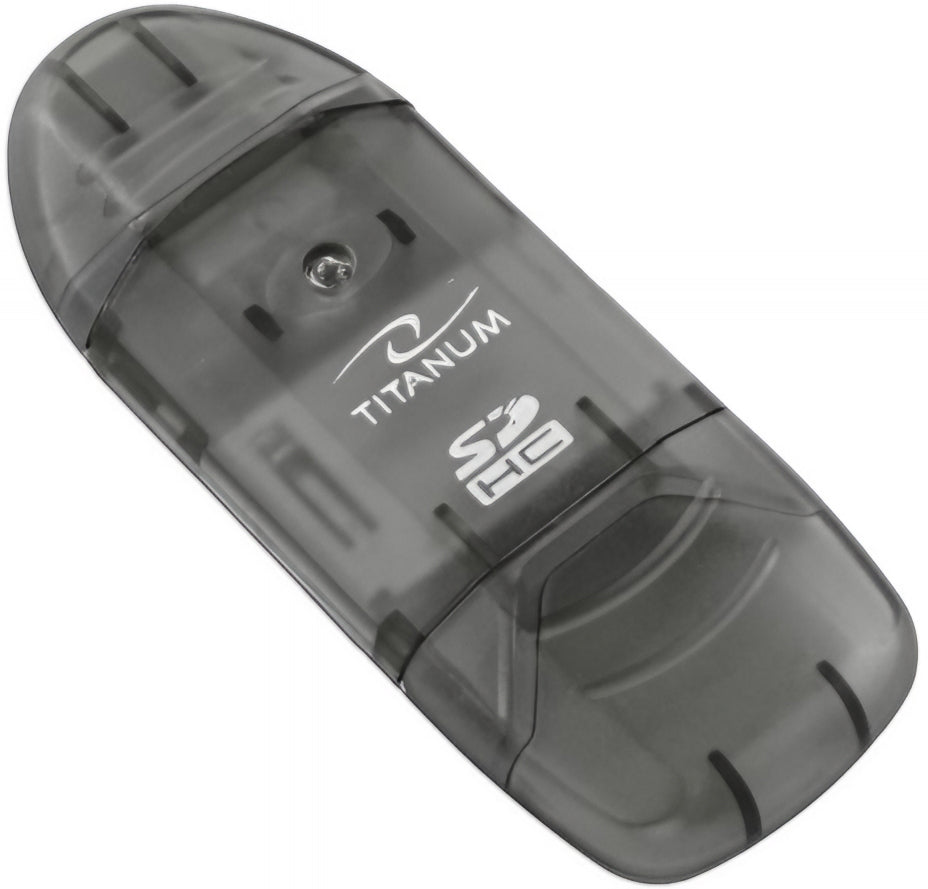 Lector de Tarjetas USB Esperanza Titanum TA101K, SD, Negro