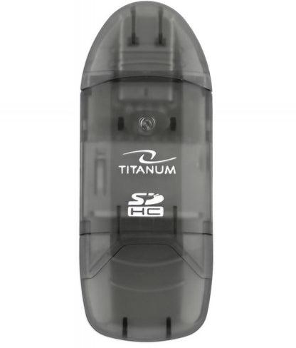 Lector de Tarjetas USB Esperanza Titanum TA101K, SD, Negro