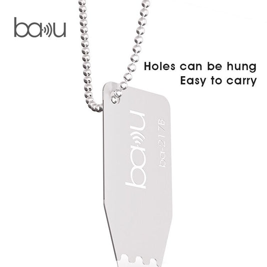 Clips Metálico Baku BA-217, 3en1