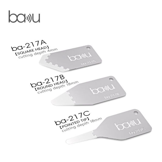 Clips Metálico Baku BA-217, 3en1