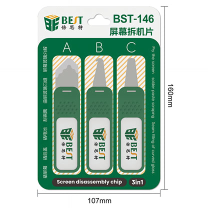 Clips Metálico Best BST-146, 3en1