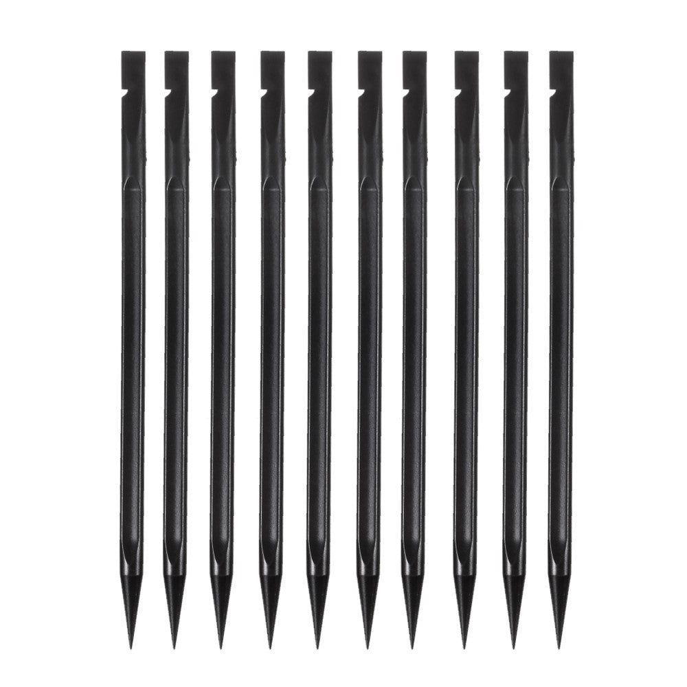 Clips de plástico OEM, juego de 10 piezas, negro