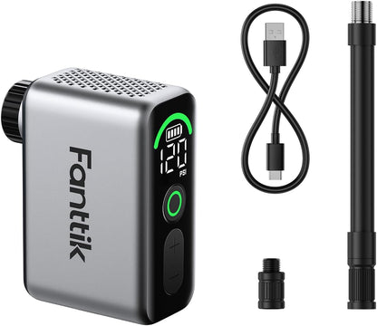 Compresor para bicicleta Fanttik X10 Ace Tiny, gris