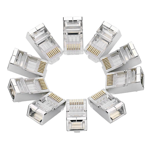 Conector de Red UGREEN NW111, RJ45, Cat6, Set 10 piezas