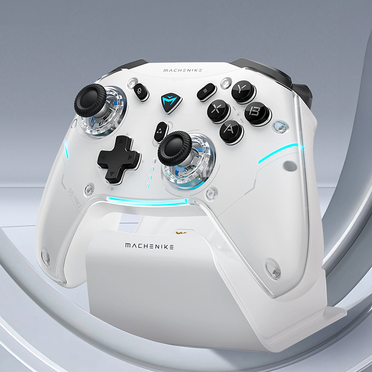 Controlador Machenike G5Pro Max con Estación de Carga, Blanco