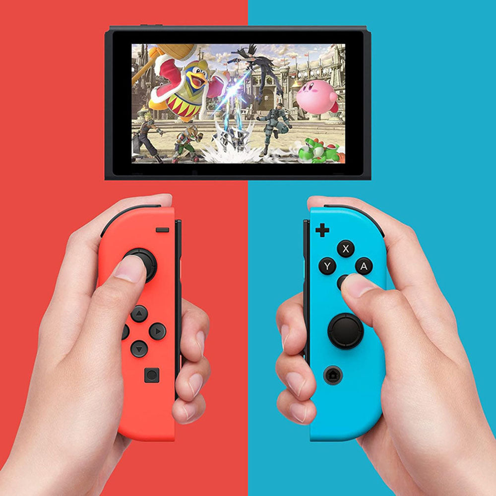 Controlador Techsuit THSWC para Nintendo Switch / Switch OLED / Switch Lite, Rojo Azul