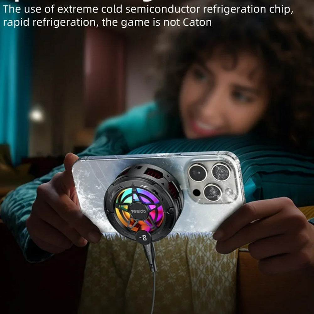 Cooler Gaming para Teléfono Yesido C226, Gris