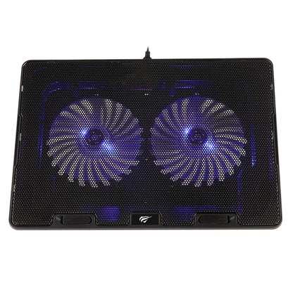 Cooler HAVIT F2083 para Laptop 9inch - 17inch, Negro