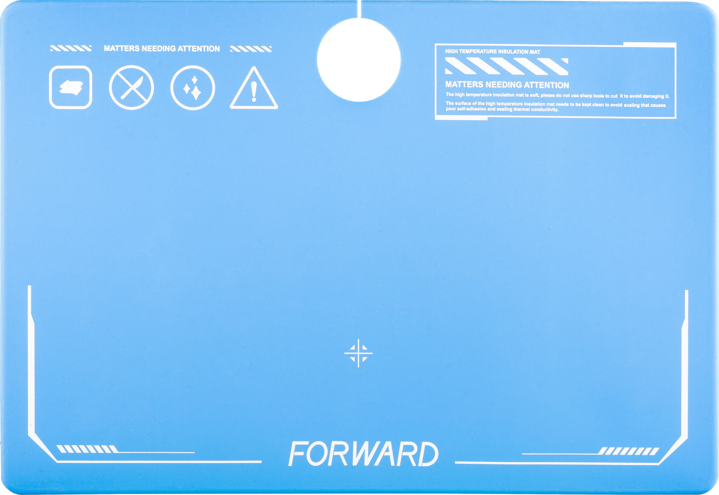 Alfombra de Servicio Forward FW-S380 para Microscopio, Azul