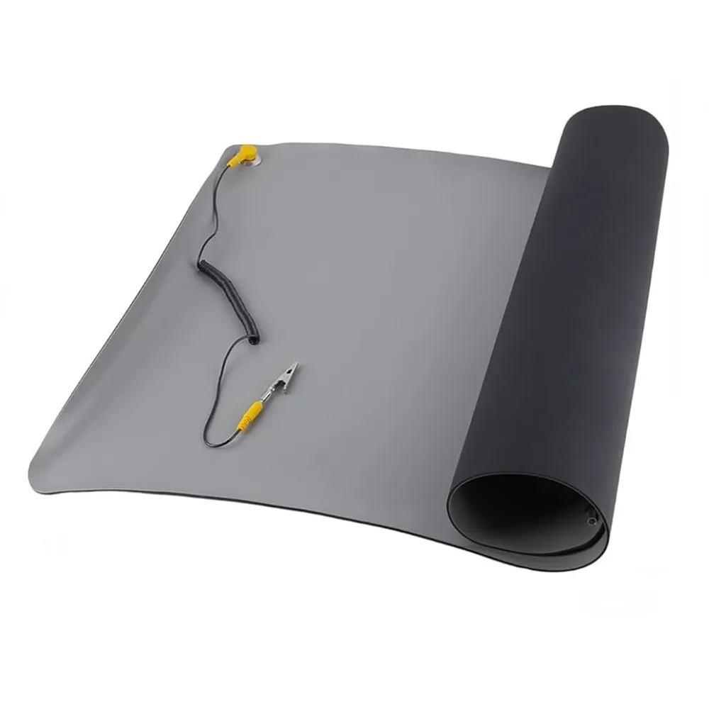 Alfombra de Servicio OEM, Antiestática, 70cm x 50cm, Gris