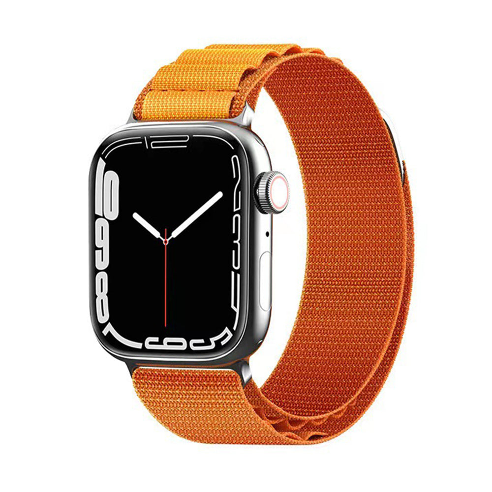 Correa para hombres Techsuit W037 para Apple Watch 42mm / 41mm / 40mm / 38mm Series, Naranja