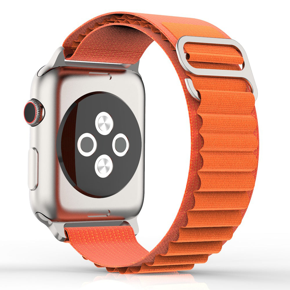Correa para hombres Techsuit W037 para Apple Watch 42mm / 41mm / 40mm / 38mm Series, Naranja
