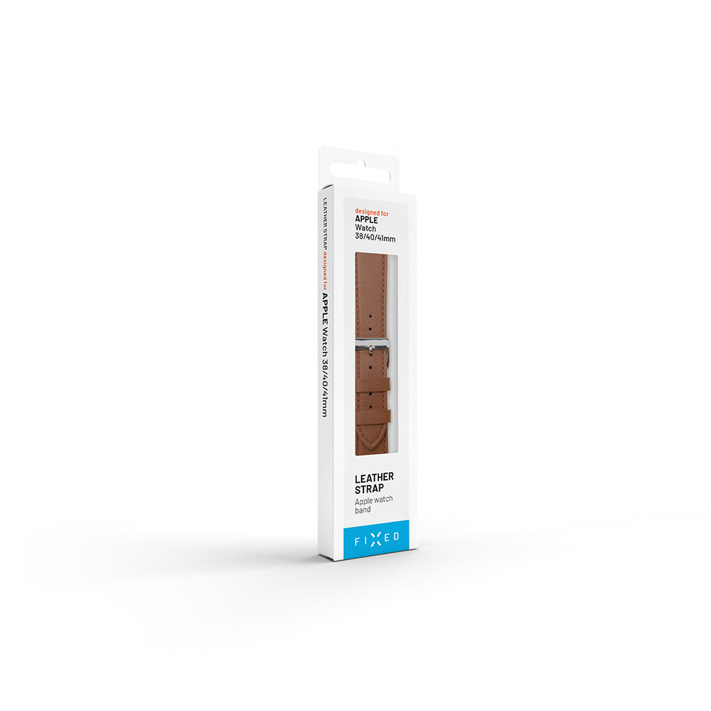 Correa Fixed Leather para Apple Watch 42mm / 41mm / 40mm / 38mm Series, Negra