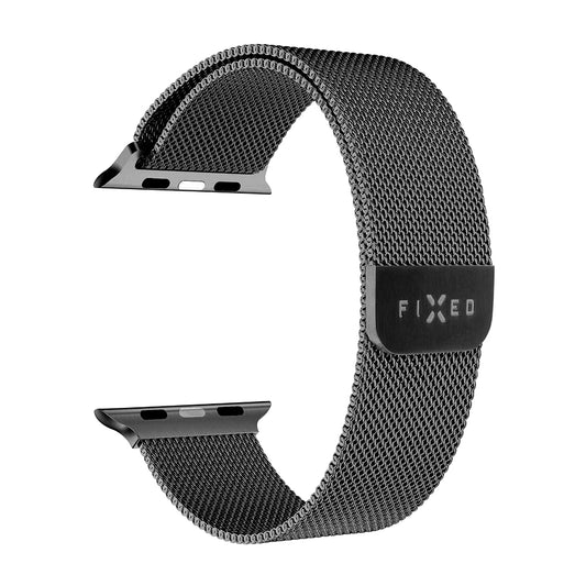 Correa Fixed Mesh para Apple Watch 49mm / 46mm / 45mm / 44mm / 42mm Series, Negra