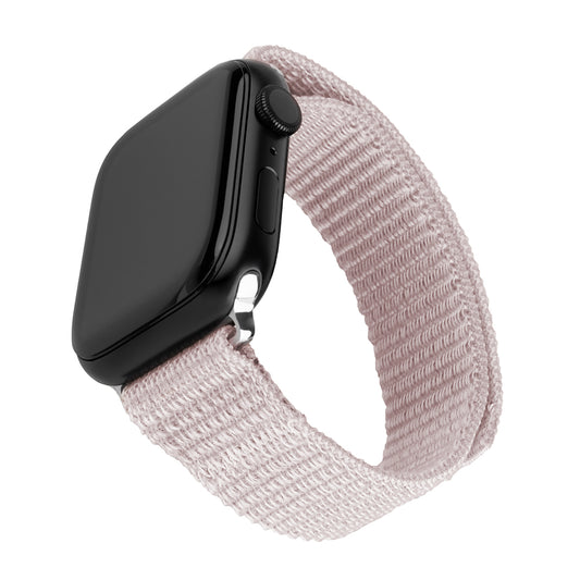 Correa Fixed Nylon Sporty para Apple Watch 49mm / 46mm / 45mm / 44mm / 42mm Series, Rosa Dorado