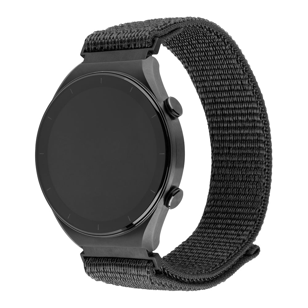 Correa Fixed Nylon Sporty para Huawei Watch / Xiaomi Watch Series, 22mm, Gris Oscuro