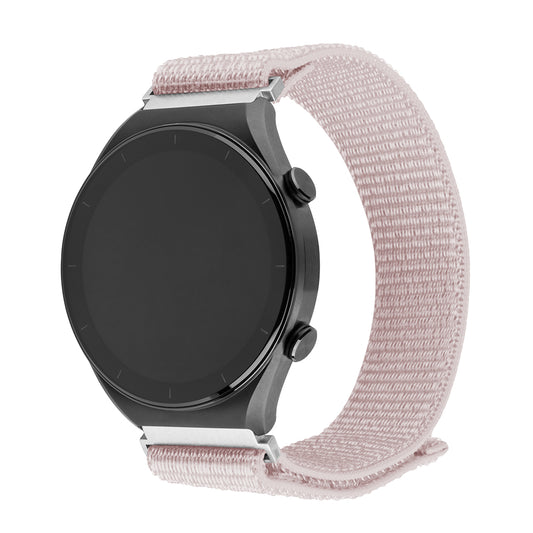 Correa Fixed Nylon Sporty para Huawei Watch / Xiaomi Watch Series, 22mm, Rosa Dorado.