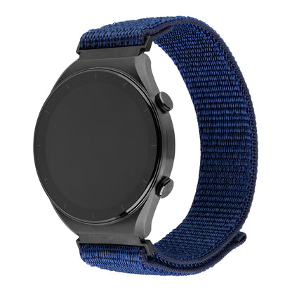 Correa Fixed Nylon Sporty para Samsung Galaxy Watch / Huawei Watch Series, 20mm, Azul Oscuro
