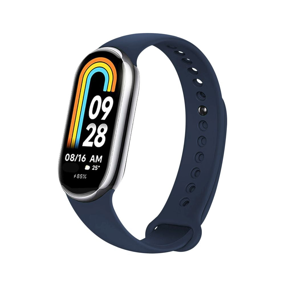 Correa Fixed Silicone para Xiaomi Smart Band 9 / 8, Azul.