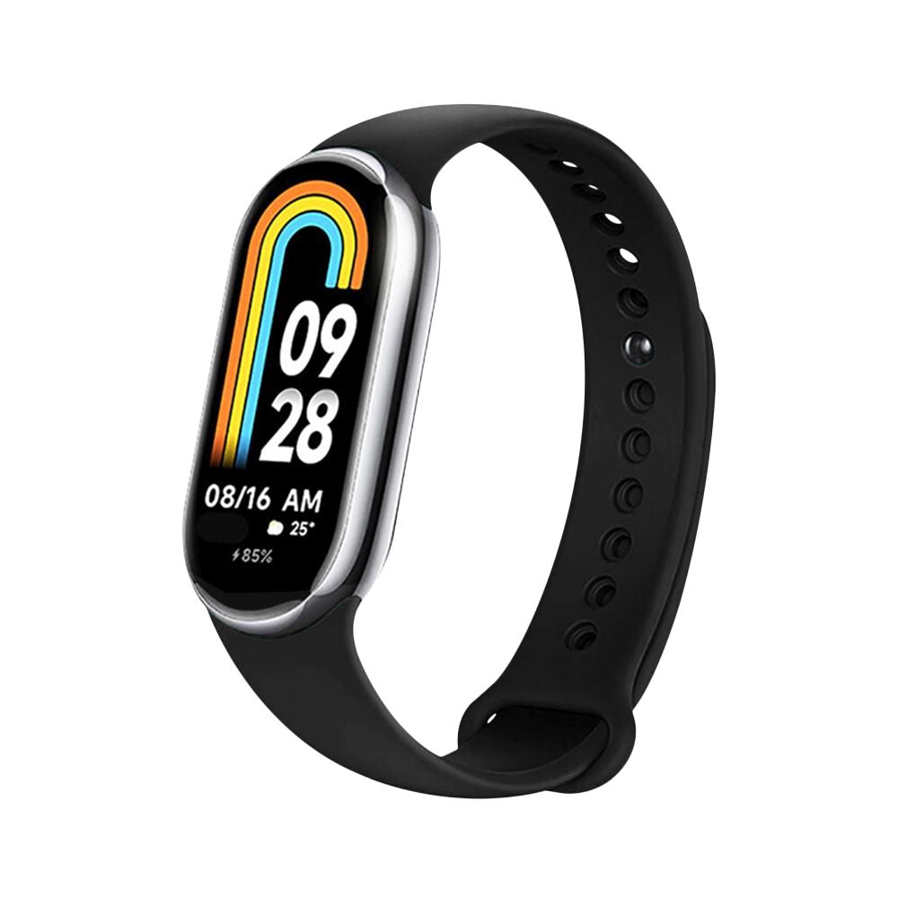 Correa Fixed Silicone para Xiaomi Smart Band 9 / 8, Negra
