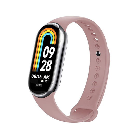 Correa Fixed Silicone para Xiaomi Smart Band 9 / 8, Rosa