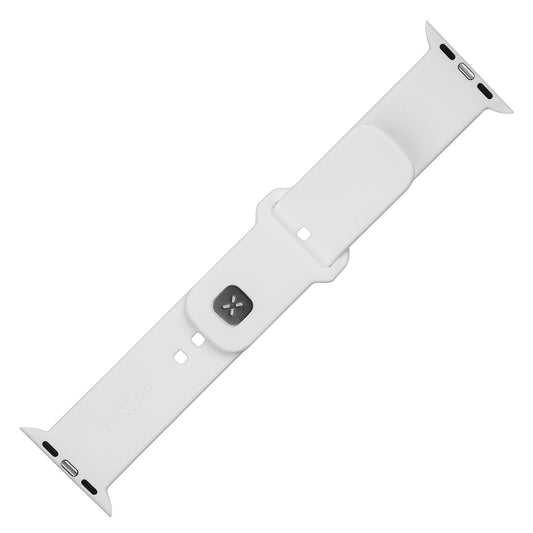 Correa Fixed Silicone Sporty para Apple Watch 49mm / 46mm / 45mm / 44mm / 42mm Series, Blanca