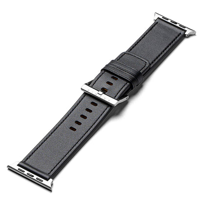 Correa Ringke Leather One para Apple Watch 49mm / 46mm / 45mm / 44mm / 42mm Series, Negra