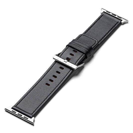Correa Ringke Leather One para Apple Watch 49mm / 46mm / 45mm / 44mm / 42mm Series, Negra
