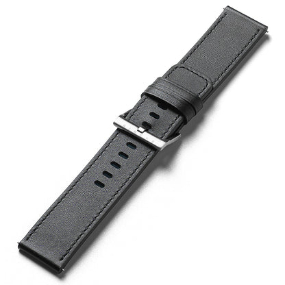Correa Ringke One Basic Bold para Fossil Watch / Mobvoi Watch / Suunto Watch Series, 24mm, Negra.