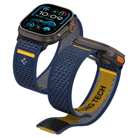 Correa Spigen Athlex Air para Apple Watch 49mm / 46mm / 45mm / 44mm Series, Azul Marino