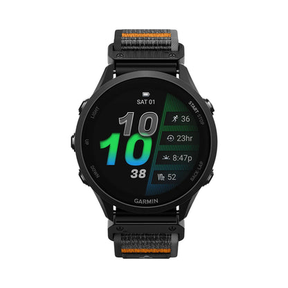 Correa Spigen Athlex Air para Garmin Watch Fenix / Forerunner / Approach Series, 22mm, Negra Naranja AMP11426