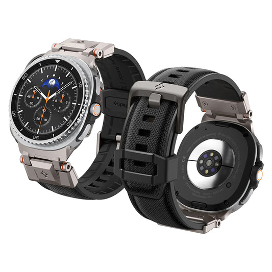 Correa Spigen DuraPro Armor para Samsung Galaxy Watch9 / Watch8 / Watch8 Classic Series, Gris AMP10118