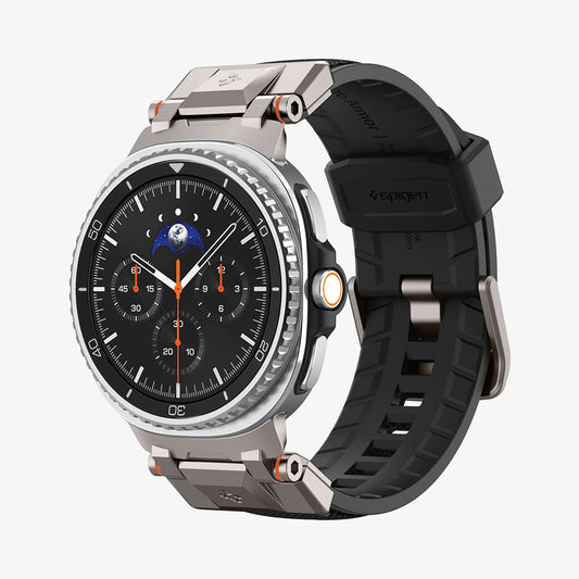 Correa Spigen DuraPro Armor para Samsung Galaxy Watch9 / Watch8 / Watch8 Classic Series, Gris AMP10118