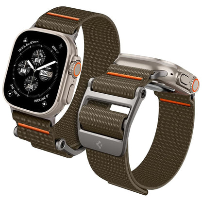 Correa Spigen DuraPro Flex para Apple Watch Series 49mm / 46mm / 45mm / 44mm, Caqui Naranja AMP05982