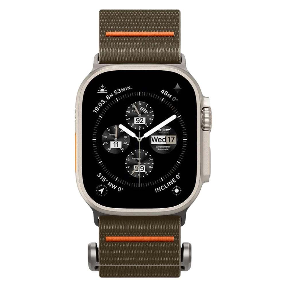 Correa Spigen DuraPro Flex para Apple Watch Series 49mm / 46mm / 45mm / 44mm, Caqui Naranja AMP05982