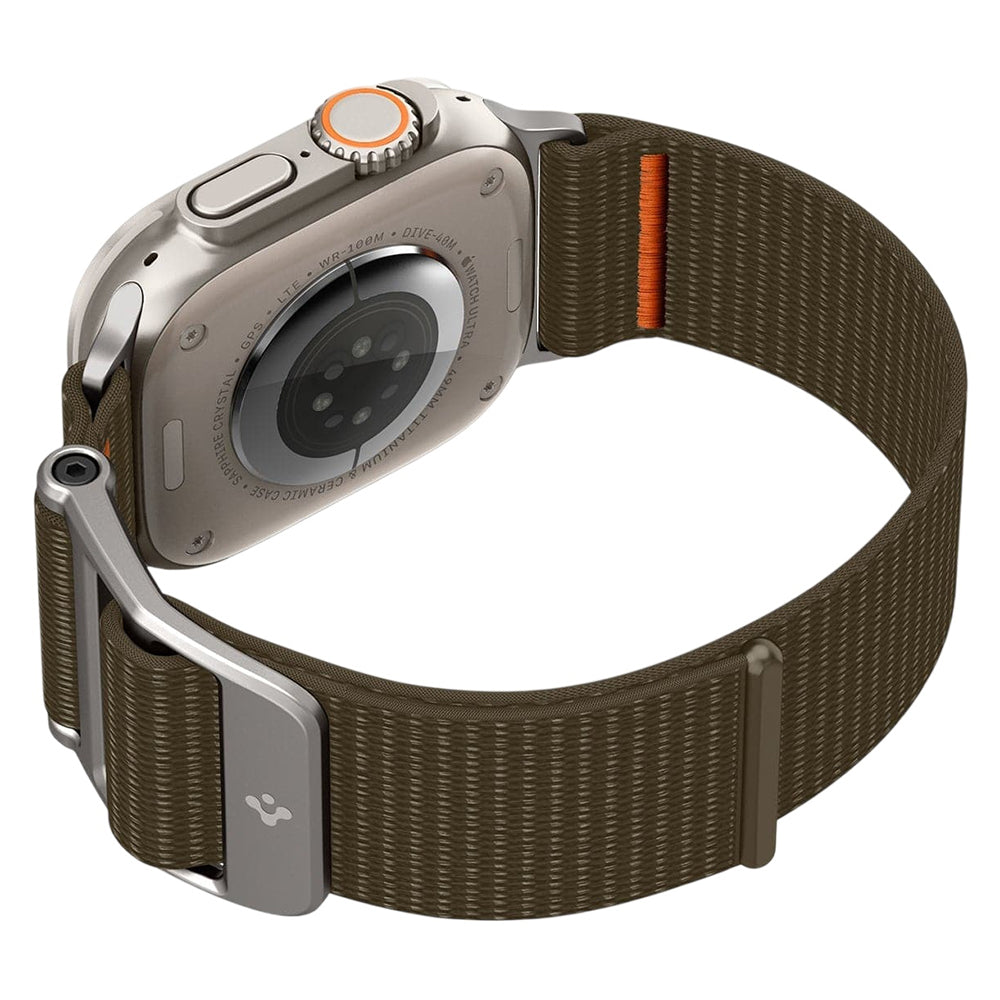 Correa Spigen DuraPro Flex para Apple Watch Series 49mm / 46mm / 45mm / 44mm, Caqui Naranja AMP05982