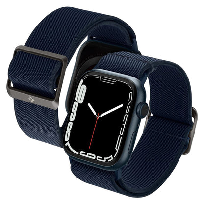 Correa Spigen Lite Fit para Apple Watch Series de 49 mm / 46 mm / 45 mm / 44 mm, azul marino AMP02287