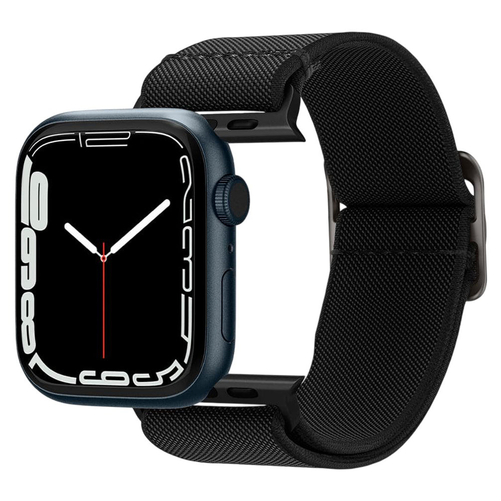 Correa Spigen Lite Fit para Apple Watch 49mm / 46mm / 45mm / 44mm Series, Negra AMP02286