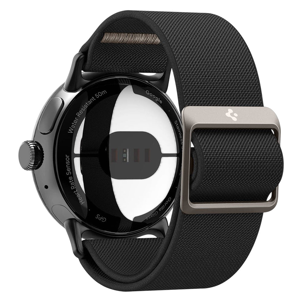 Correa Spigen Lite Fit para Google Pixel Watch 41mm Series, Negra AMP06348