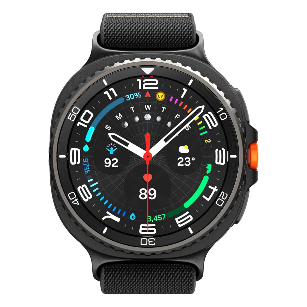 Correa Spigen Lite Fit para Samsung Galaxy Watch8 / Watch8 Classic Series, Negra