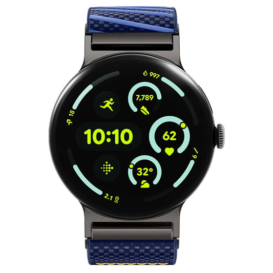 Correa Spigen Lite Fit X para Google Pixel Watch 41mm Series, Azul Marino AMP11812