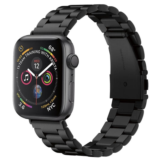 Correa Spigen Modern Fit para Apple Watch 49mm / 46mm / 45mm / 44mm / 42mm Series, Negra