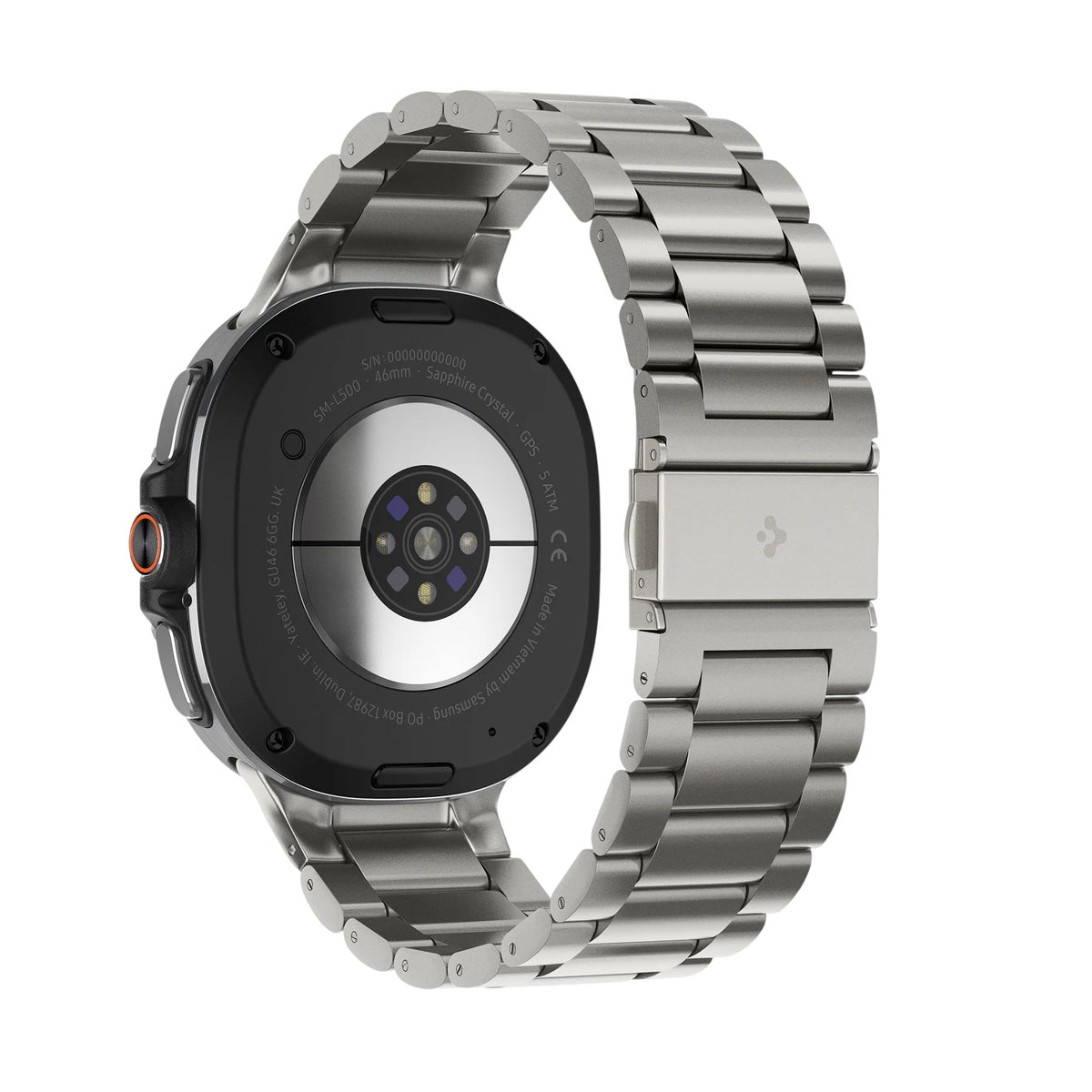 Correa Spigen Modern Fit para Samsung Galaxy Watch9 / Watch8 / Watch8 Classic Series, Gris AMP10122