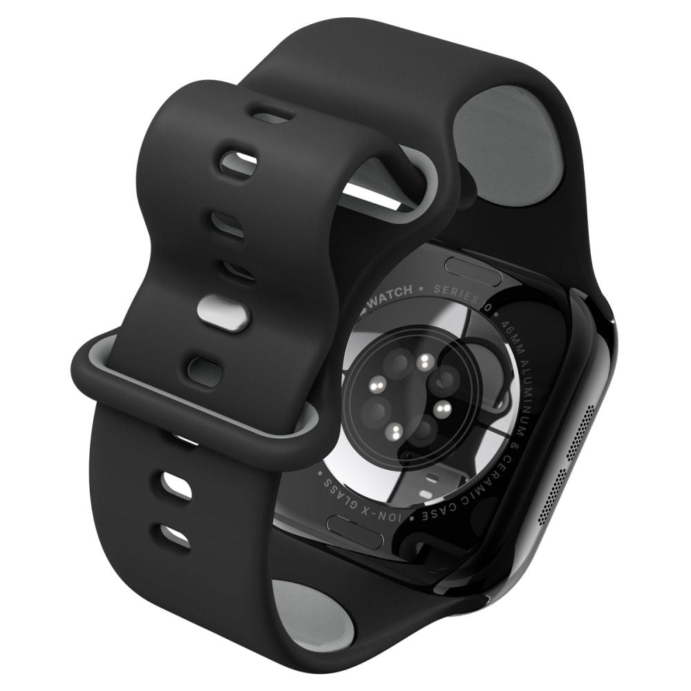 Correa Spigen Nano Pop para Apple Watch 49mm / 46mm / 45mm / 44mm / 42mm Series, Negra