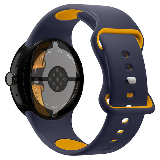 Correa Spigen Nano Pop para Google Pixel Watch Serie 45mm, Azul Marino AMP09490