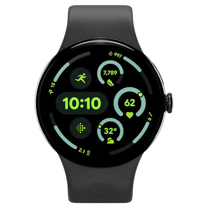Correa Spigen Nano Pop para Google Pixel Watch Serie 45mm, Negra AMP09491