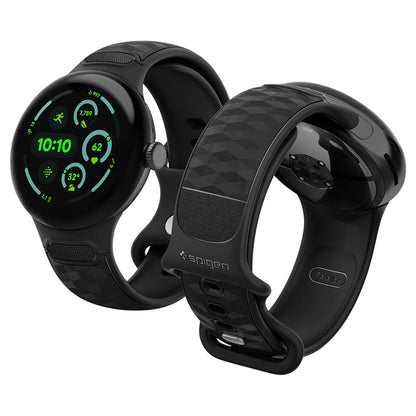 Correa Spigen Parallax para Google Pixel Watch 45mm Series, Negra Mate AMP10192